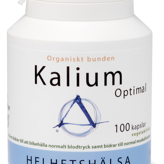 Helhetshälsa KaliumOptimal 100 kapslar